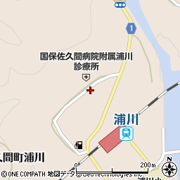 静岡県浜松市天竜区佐久間町浦川2906周辺の地図