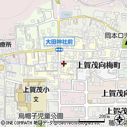 京都府京都市北区上賀茂竹ケ鼻町42-3周辺の地図
