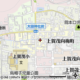 京都府京都市北区上賀茂竹ケ鼻町42-4周辺の地図