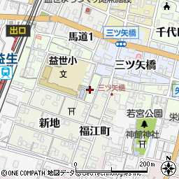 三重県桑名市益生町66周辺の地図