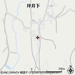 岡山県津山市坪井下319周辺の地図