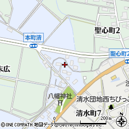 愛知県豊田市本町神岡24周辺の地図