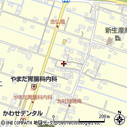 三重県員弁郡東員町中上631周辺の地図