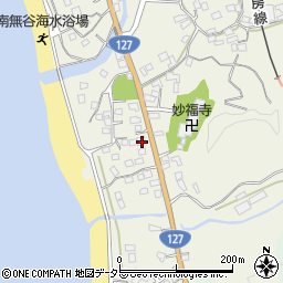 千葉県南房総市富浦町南無谷122-4周辺の地図