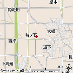 京都府亀岡市馬路町時ノ下周辺の地図