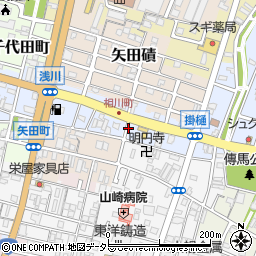 三重県桑名市相川町周辺の地図