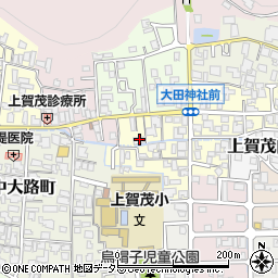 京都府京都市北区上賀茂竹ケ鼻町5-3周辺の地図