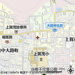 京都府京都市北区上賀茂竹ケ鼻町2-7周辺の地図