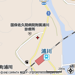 静岡県浜松市天竜区佐久間町浦川2900周辺の地図