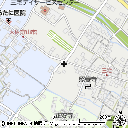 滋賀県守山市三宅町935周辺の地図