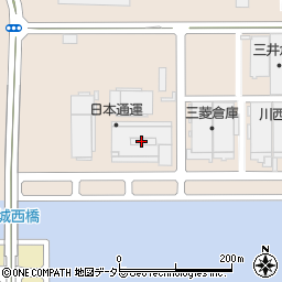 日本通運　名古屋国際輸送支店　青果流通センター周辺の地図