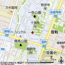 三重県桑名市伝馬町周辺の地図