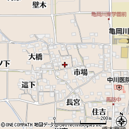 京都府亀岡市馬路町市場53周辺の地図