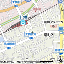 愛知県豊田市曙町3丁目25周辺の地図