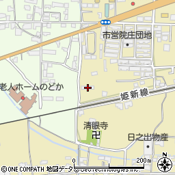 岡山県津山市院庄791周辺の地図
