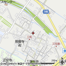 滋賀県守山市三宅町744周辺の地図