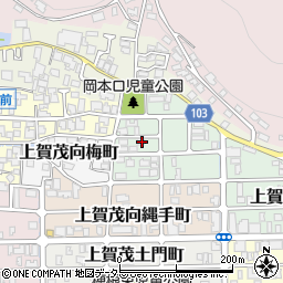 京都府京都市北区上賀茂岡本口町28-1周辺の地図