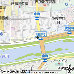 岡山県家庭教師協会　津山事務局周辺の地図