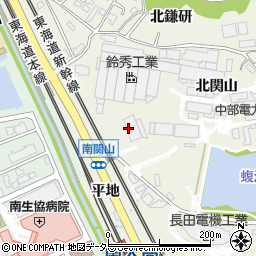 愛知県名古屋市緑区大高町南関山周辺の地図