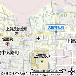 京都府京都市北区上賀茂竹ケ鼻町2周辺の地図