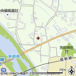 岡山県津山市神戸705周辺の地図