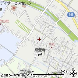 滋賀県守山市三宅町929-6周辺の地図
