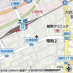 愛知県豊田市曙町3丁目27周辺の地図