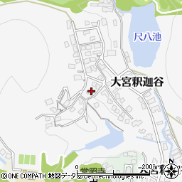 京都府京都市北区大宮釈迦谷10周辺の地図