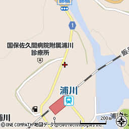 静岡県浜松市天竜区佐久間町浦川2896周辺の地図