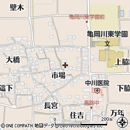 京都府亀岡市馬路町市場41周辺の地図