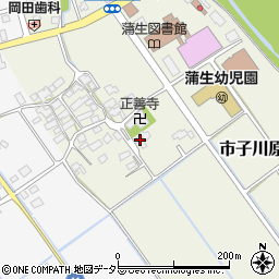 市子川原公民館周辺の地図