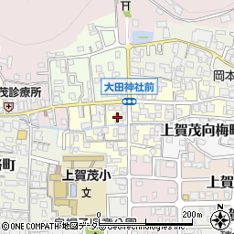京都府京都市北区上賀茂竹ケ鼻町10周辺の地図