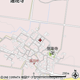 滋賀県蒲生郡日野町蓮花寺877周辺の地図
