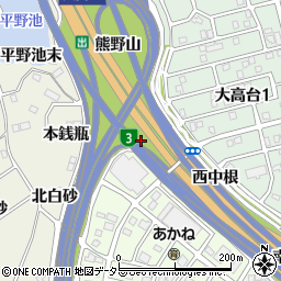 愛知県名古屋市緑区大高町南銭瓶周辺の地図