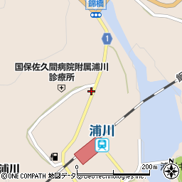 静岡県浜松市天竜区佐久間町浦川2897-1周辺の地図