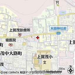 京都府京都市北区上賀茂藤ノ木町34周辺の地図