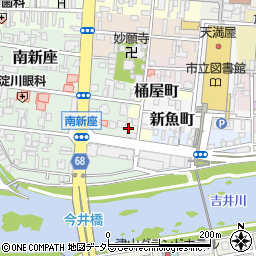岡山県津山市桶屋町25周辺の地図
