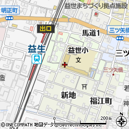 三重県桑名市益生町59周辺の地図