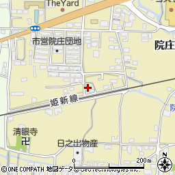 岡山県津山市院庄759周辺の地図