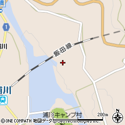 静岡県浜松市天竜区佐久間町浦川3426周辺の地図