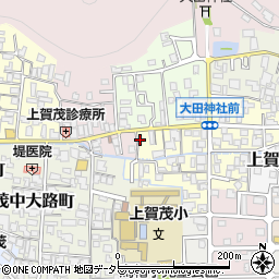 京都府京都市北区上賀茂竹ケ鼻町2-2周辺の地図