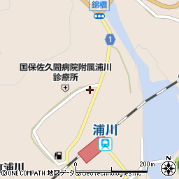 静岡県浜松市天竜区佐久間町浦川2898周辺の地図