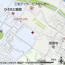 滋賀県守山市大林町328周辺の地図