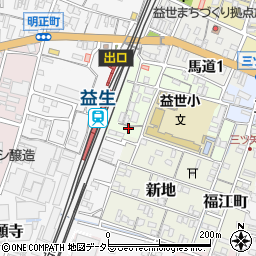 三重県桑名市益生町56周辺の地図
