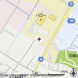 滋賀県草津市下物町20周辺の地図