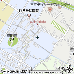 滋賀県守山市大林町312周辺の地図
