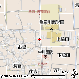 京都府亀岡市馬路町市場27周辺の地図