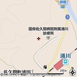 静岡県浜松市天竜区佐久間町浦川2930周辺の地図