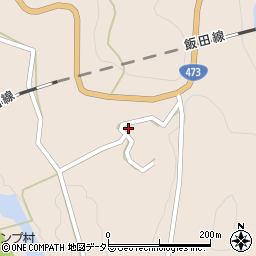 静岡県浜松市天竜区佐久間町浦川3485周辺の地図