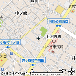 愛知県刈谷市井ケ谷町桜島38周辺の地図